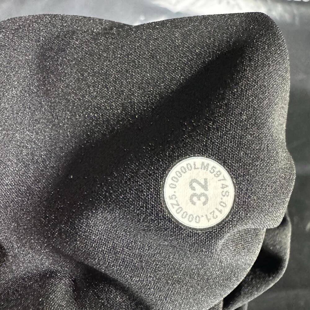 Lululemon pants mens 32 black commission slim golf preppy office work athleisure - Picture 6 of 7